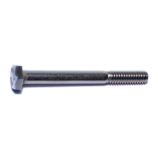 1/4"-20 x 2-1/2" 18-8 Stainless Steel Coarse Thread Hex Cap Screws
