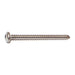 #8 x 2" 18-8 Stainless Steel Square Drive Pan Head Sheet Metal Screws