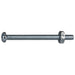 #8-32 x 2" Zinc Plated Steel Coarse Thread Combo Round Head Machine Screws