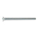 #10-24 x 3" Zinc Plated Steel Coarse Thread Phillips Flat Head Machine Screws