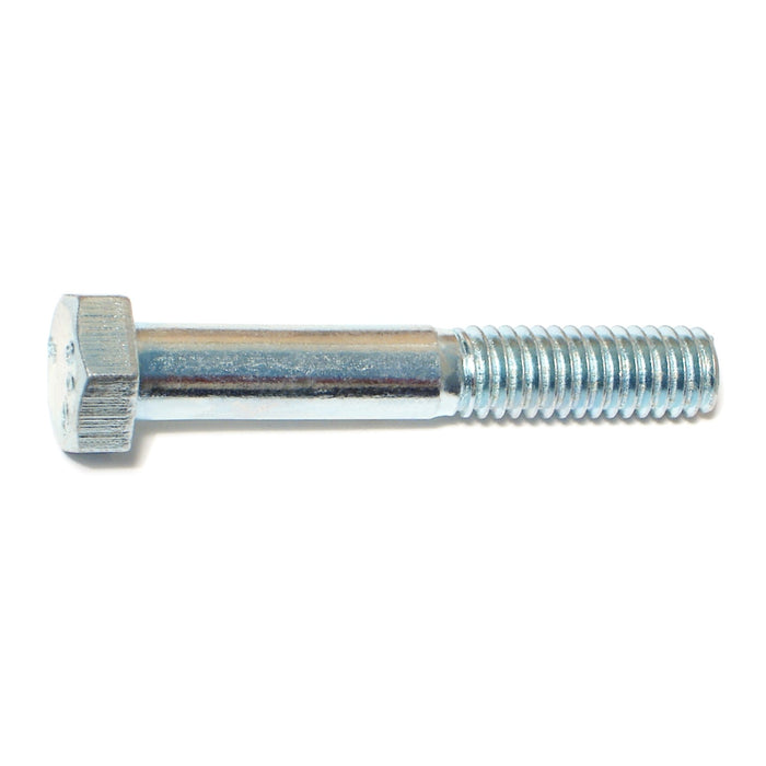 5/16"-18 x 2" Zinc Plated Grade 2 / A307 Steel Coarse Thread Hex Bolts