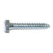 5/16" x 2" Zinc Plated Grade 2 / A307 Steel Hex Head Lag Screws