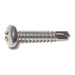 #10-16 x 1" 410 Stainless Steel Phillips Pan Head Self-Drilling Screws