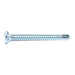 #10-16 x 2" Zinc Plated Steel Phillips Flat Head Self-Drilling Screws