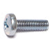 6mm-1.0 x 20mm Zinc Plated Class 4.8 Steel Coarse Thread Phillips Pan Head Machine Screws