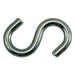 5/32" x 3/8" x 1-1/4" Zinc Plated Steel S Hooks