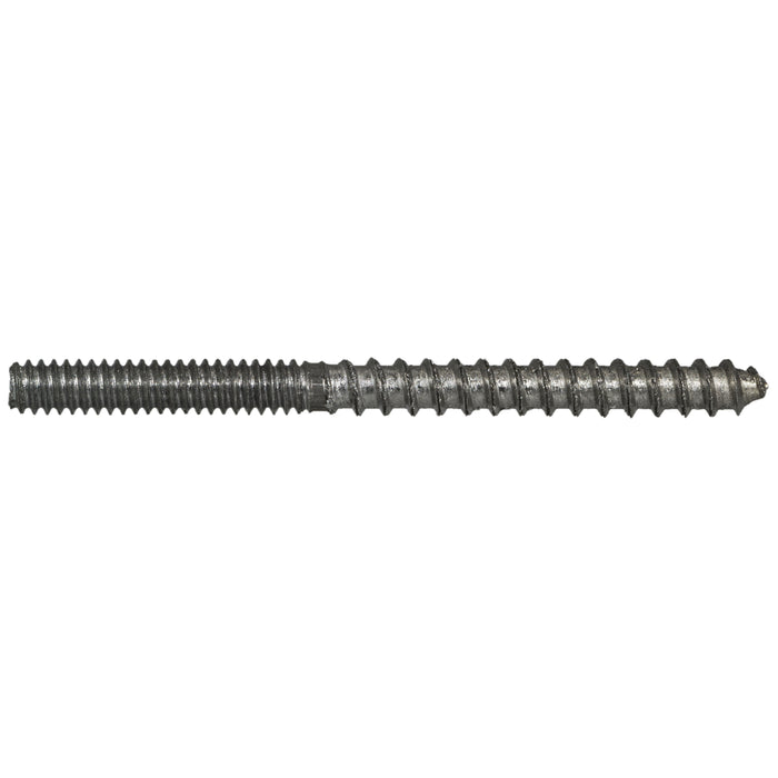 #10-24 x 2-1/2" Plain Steel Coarse Thread Hanger Bolts