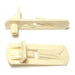 1/4" x 5/8" Almond Colored Plastic Locking Shelf Supports