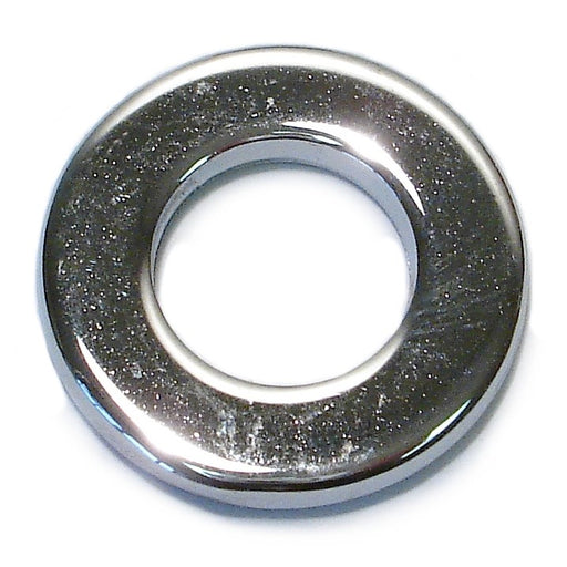 7/16" x 15/32" x 59/64" Chrome Plated Grade 2 Steel SAE Extra Thick Washers