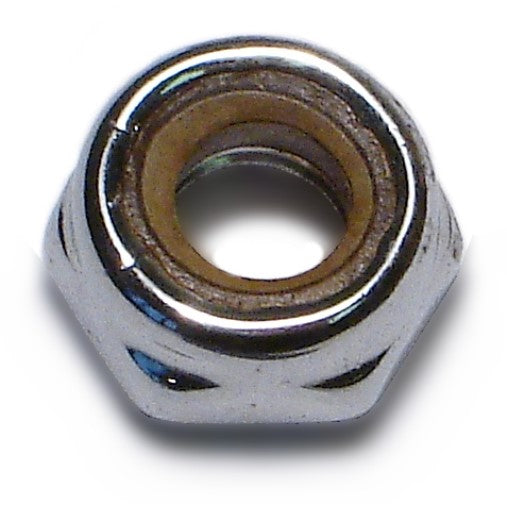 1/4"-28 Chrome Plated Steel Fine Thread Thin Pattern Lock Nuts
