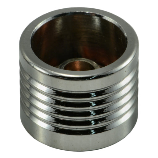 1/4" Chrome Plated Steel Socket Head Bolt Caps