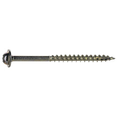 9 x 2-1/2" Star Drive Yellow Zinc Cabinet Saberdrive Screws