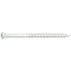 8 x 2-1/2" Star Drive White XL1500 Trim Saberdrive Screws