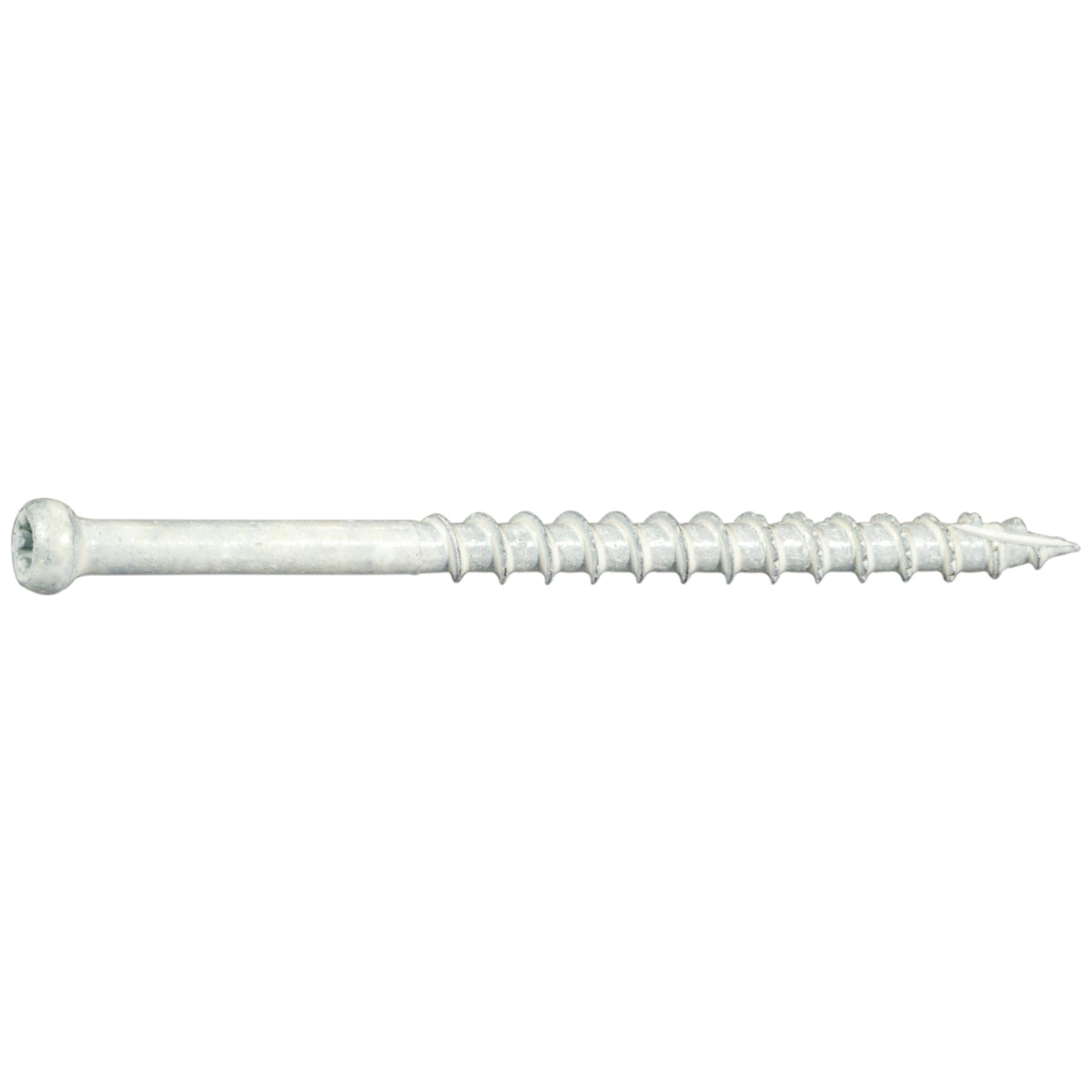8 x 2-1/2" Star Drive White XL1500 Trim Saberdrive Screws