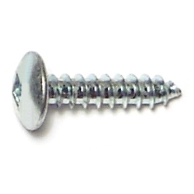 #6 x 5/8" Zinc Plated Steel Square Drive Truss Head Sheet Metal Screws