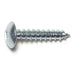 #10 x 1" Zinc Plated Steel Square Drive Truss Head Sheet Metal Screws