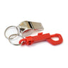 Asst Color Snap Clip Whistle