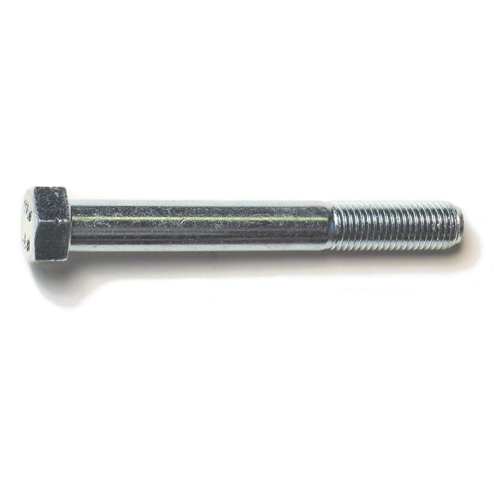 10mm-1.25 x 80mm Zinc Plated Class 8.8 Steel Fine Thread Metric JIS Hex Cap Screws