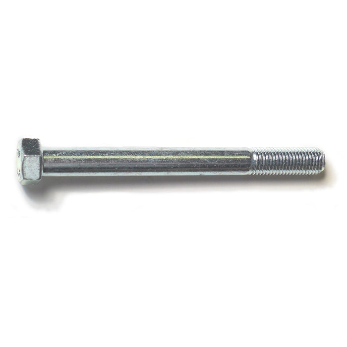 10mm-1.25 x 100mm Zinc Plated Class 8.8 Steel Fine Thread Metric JIS Hex Cap Screws