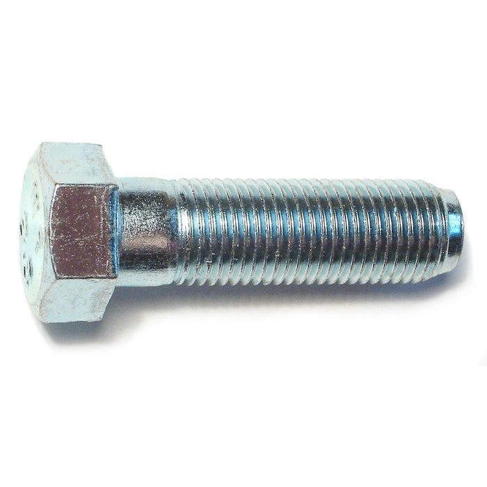 12mm-1.25 x 40mm Zinc Plated Class 8.8 Steel Extra Fine Thread Metric JIS Hex Cap Screws