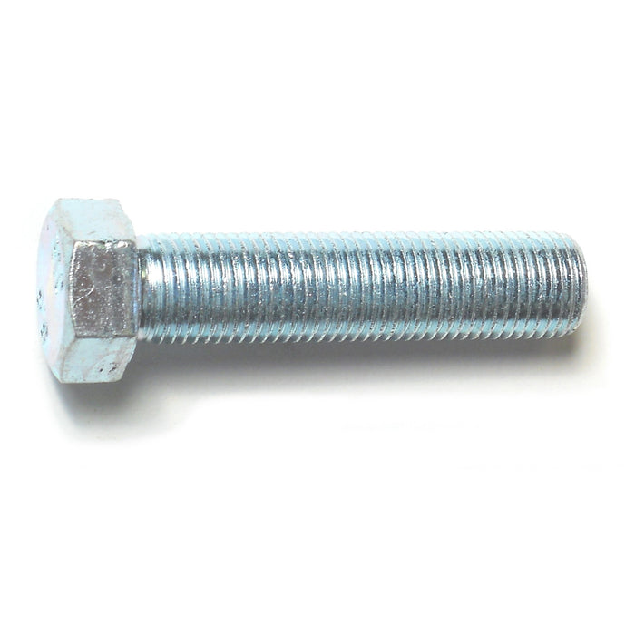 12mm-1.25 x 50mm Zinc Plated Class 8.8 Steel Extra Fine Thread Metric JIS Hex Cap Screws