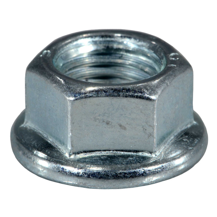 10mm-1.25 Zinc Plated Class 10 Steel Fine Thread JIS Flange Nuts