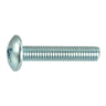 3mm-0.5 x 16mm Zinc Plated Class 4.8 Steel Coarse Thread Phillips Truss Head Machine Screws