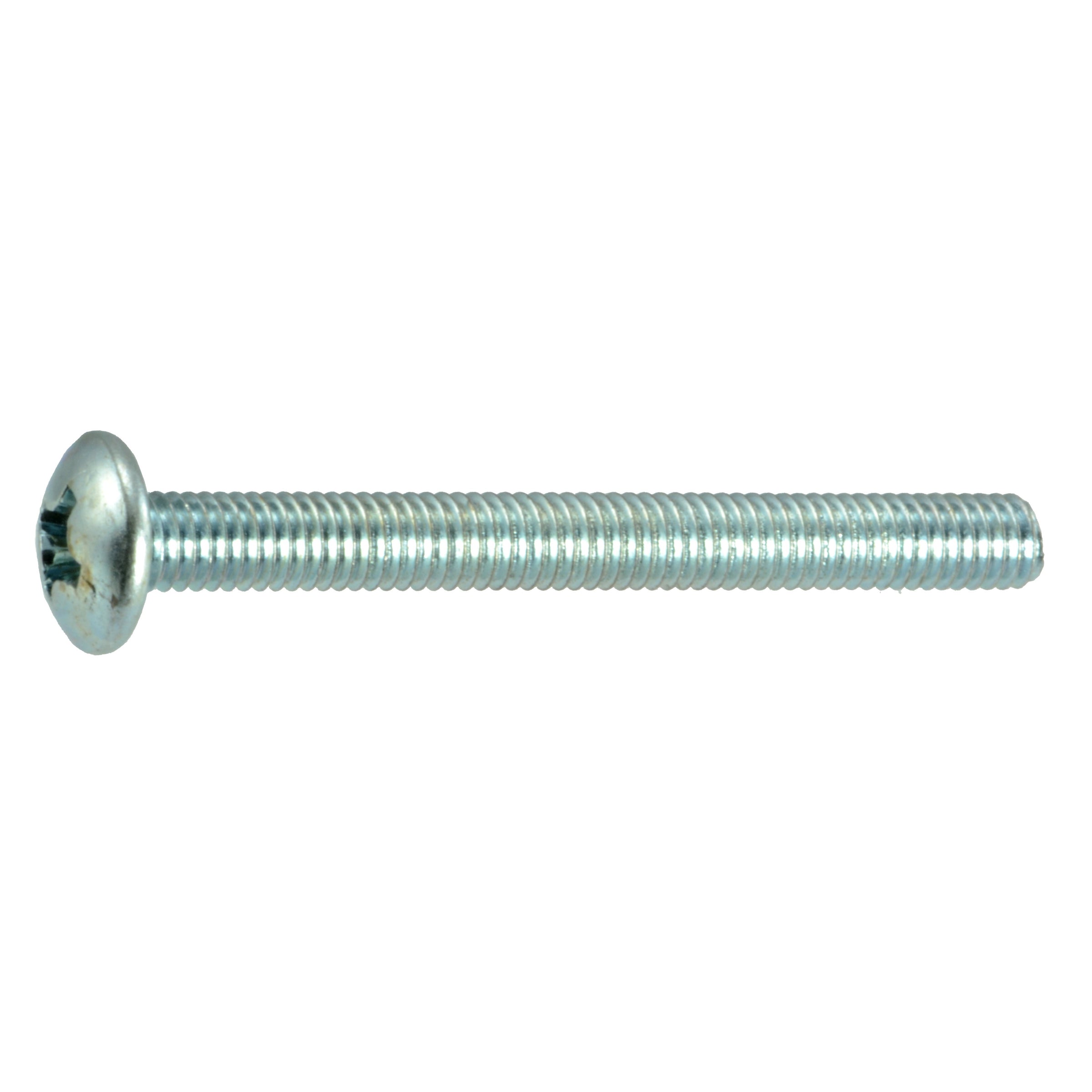 3mm-0.5 x 30mm Zinc Plated Class 4.8 Steel Coarse Thread Phillips Truss Head Machine Screws