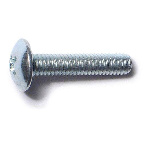 4mm-0.7 x 20mm Zinc Plated Class 4.8 Steel Coarse Thread Phillips Truss Head Machine Screws