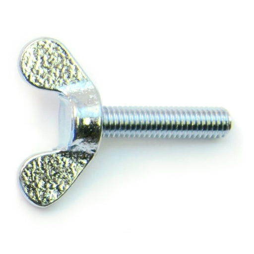 5mm-0.8 x 20mm Zinc Plated Steel Coarse Thread Thumb Screws
