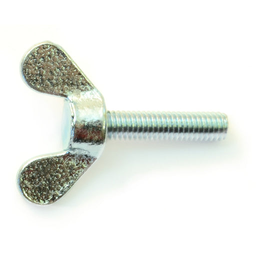 6mm-1.0 x 25mm Zinc Plated Steel Coarse Thread Thumb Screws