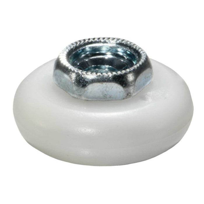 3/4" Nylon Plastic Oval Shower Door Rollers