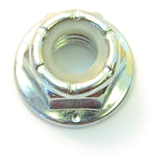 5/16"-18 Zinc Plated Grade 5 Steel Coarse Thread Flange Lock Nuts