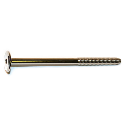 1/4"-20 x 3.94" Nickel Plated Steel Coarse Thread Joint Connector Bolts