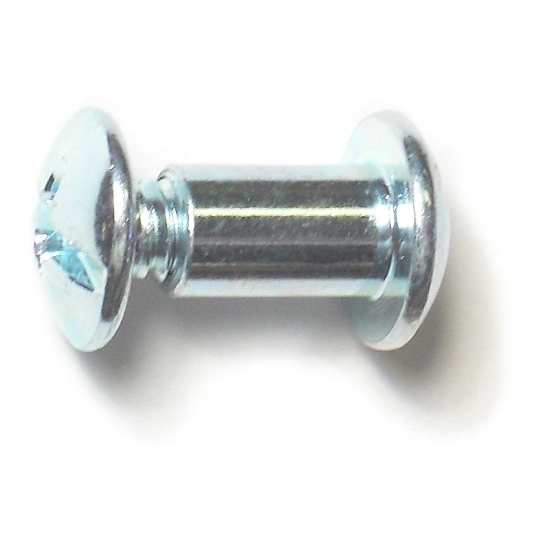 1/4" x 1/2" Zinc Plated Steel Posts with Screws