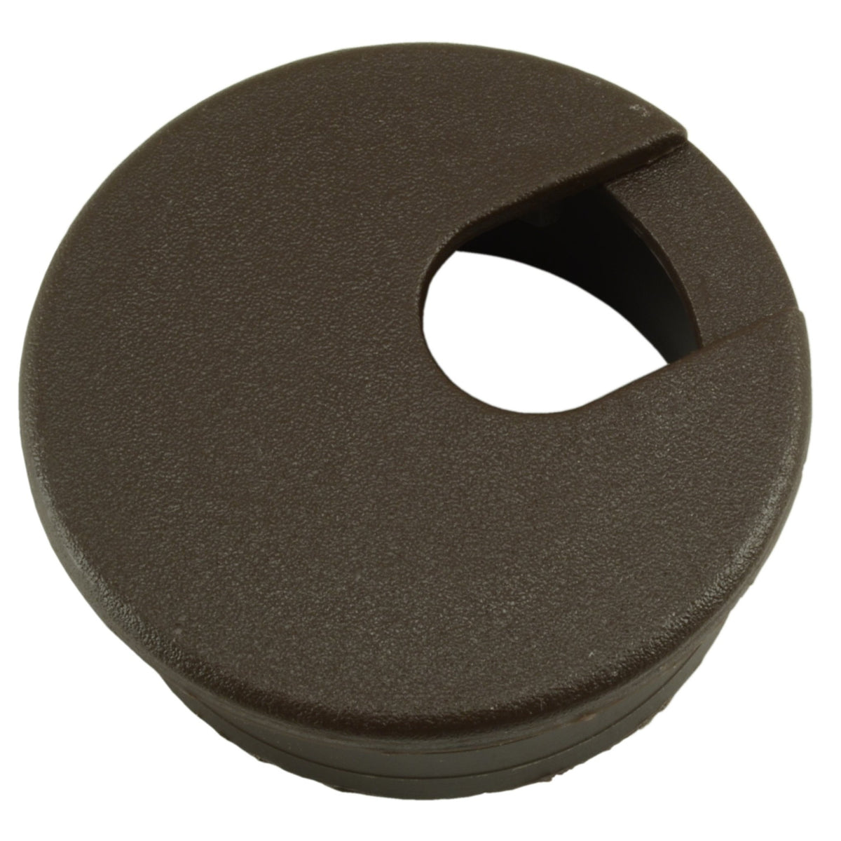 1-3/4" x 1-1/2" Brown Nylon Plastic Computer Grommets