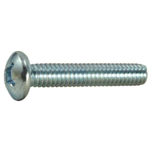 #12-24 x 1-1/4" Zinc Plated Steel Coarse Thread Phillips Pan Head Machine Screws