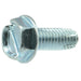 #10-32 x 1/2" Zinc Plated Steel Fine Thread Hex Head Type F Sheet Metal Screws