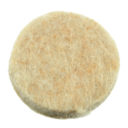 3/4" Tan Round Adhesive Felt Pad