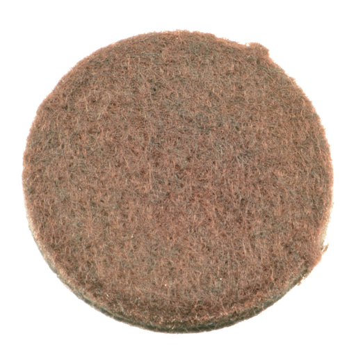 1-1/2 Round Brown Adhesive Felt Pad