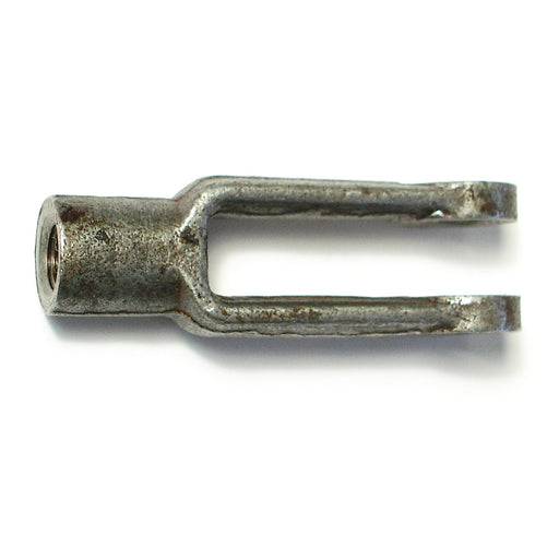 3/8"-24 x 2-1/2" Steel Fine Thread Adjustable Yoke Ends