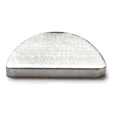 3mm x 5mm Zinc Plated Steel Woodruff Keys