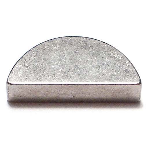 6mm x 9mm Zinc Plated Steel Woodruff Keys