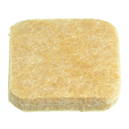 1" Adhesive Square Felt Pad