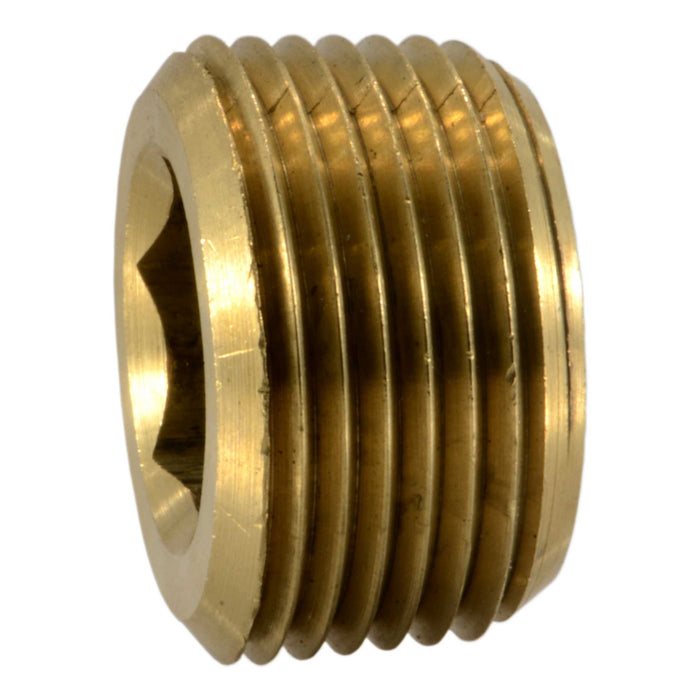 3/4" IP Brass Countersunk Plugs