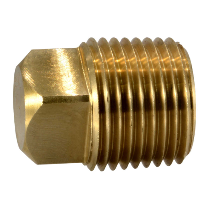 1/2" IP Brass Square Head Plugs