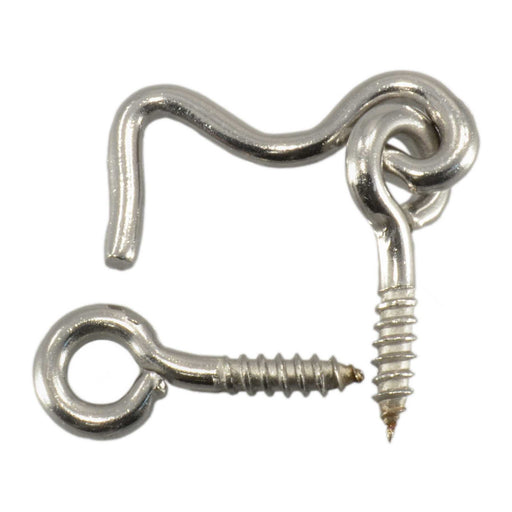 1/8" x 1" 18-8 Stainless Steel Gate Hooks & Eyes