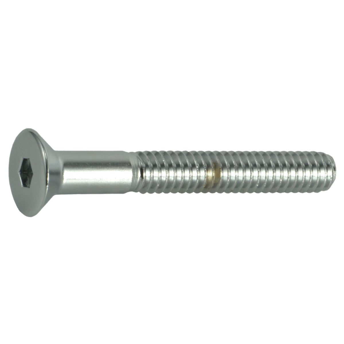1/4"-20 x 2" Chrome Plated Steel Coarse Thread Flat Head Socket Cap Screws