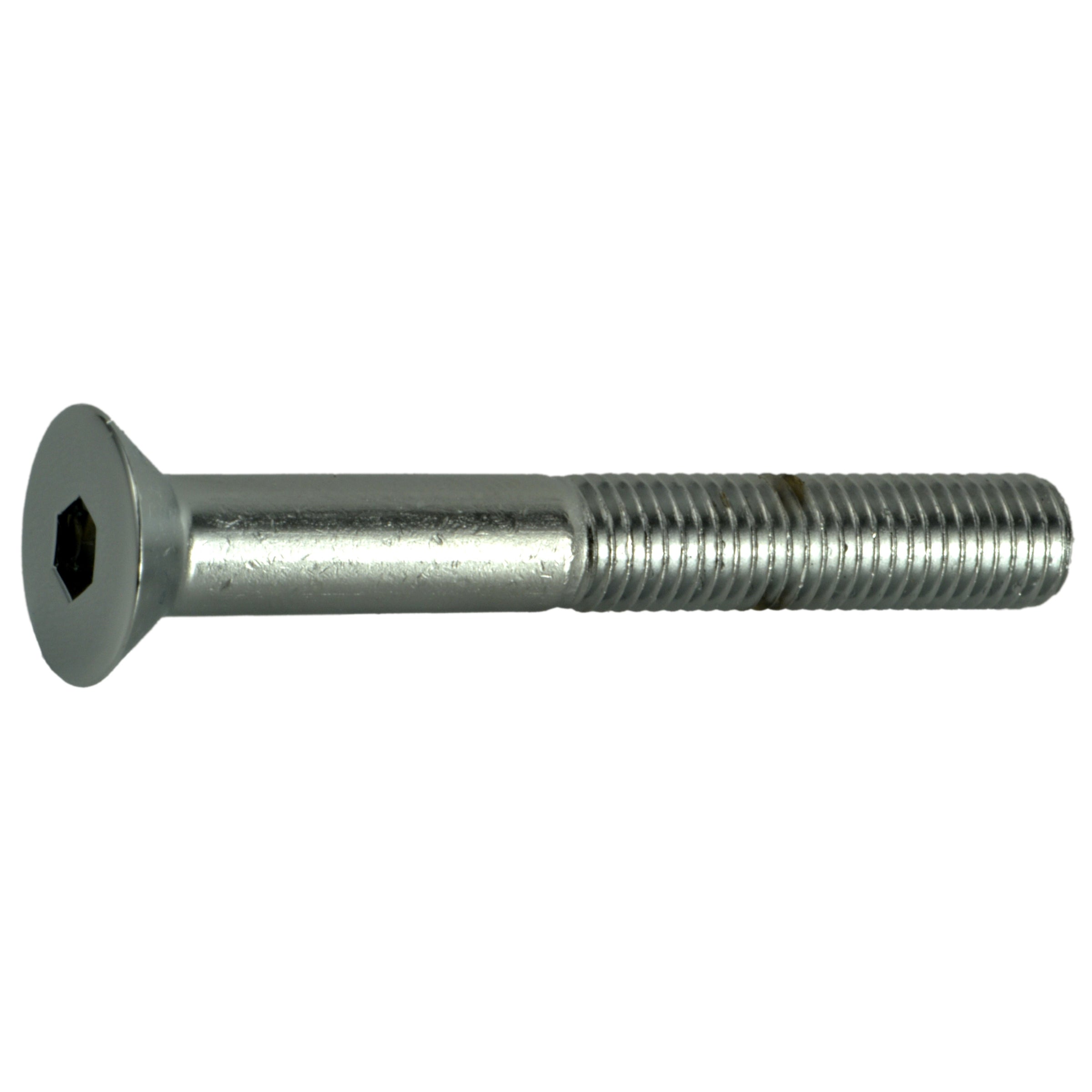 1/4"-28 x 2" Chrome Plated Steel Fine Thread Flat Head Socket Cap Screws