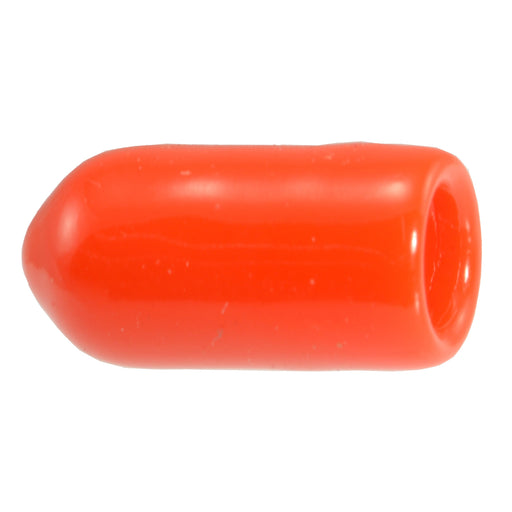 1/4" x 5/8" Red Vinyl Plastic Vacuum Caps